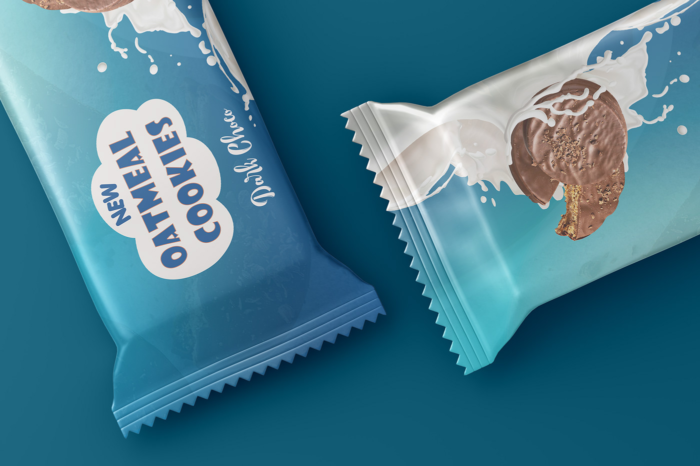 Label labels Packaging package design  Mockup Graphic Designer Brand Design Biscuit label label deisgn Oatmeal Cookies biscuit