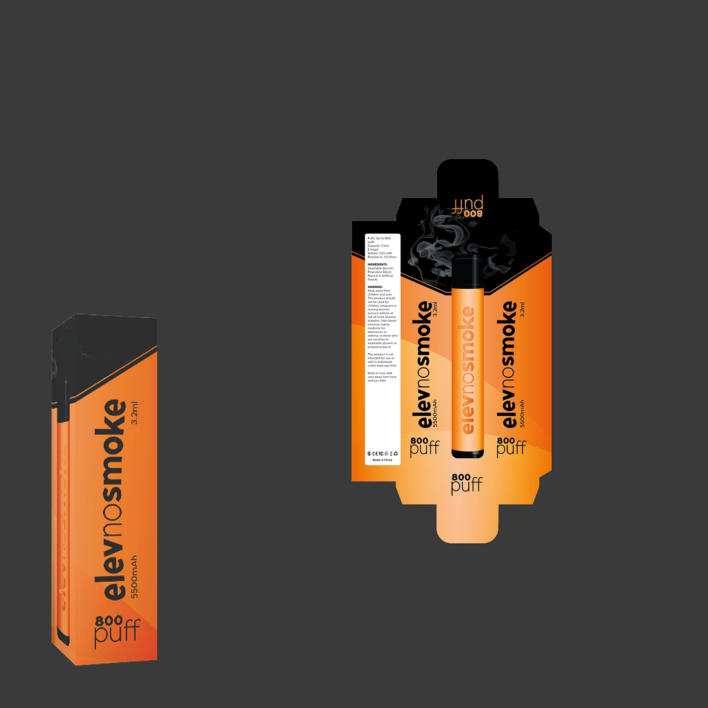 brand identity cigarette design embalagem identidade visual Logo Design produto smoke vapers visual identity