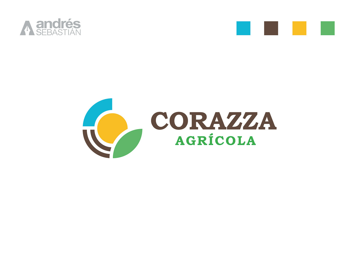 agricultura agriculture agronomía branding  corazza corazza agricola identidade visual logo logodesign