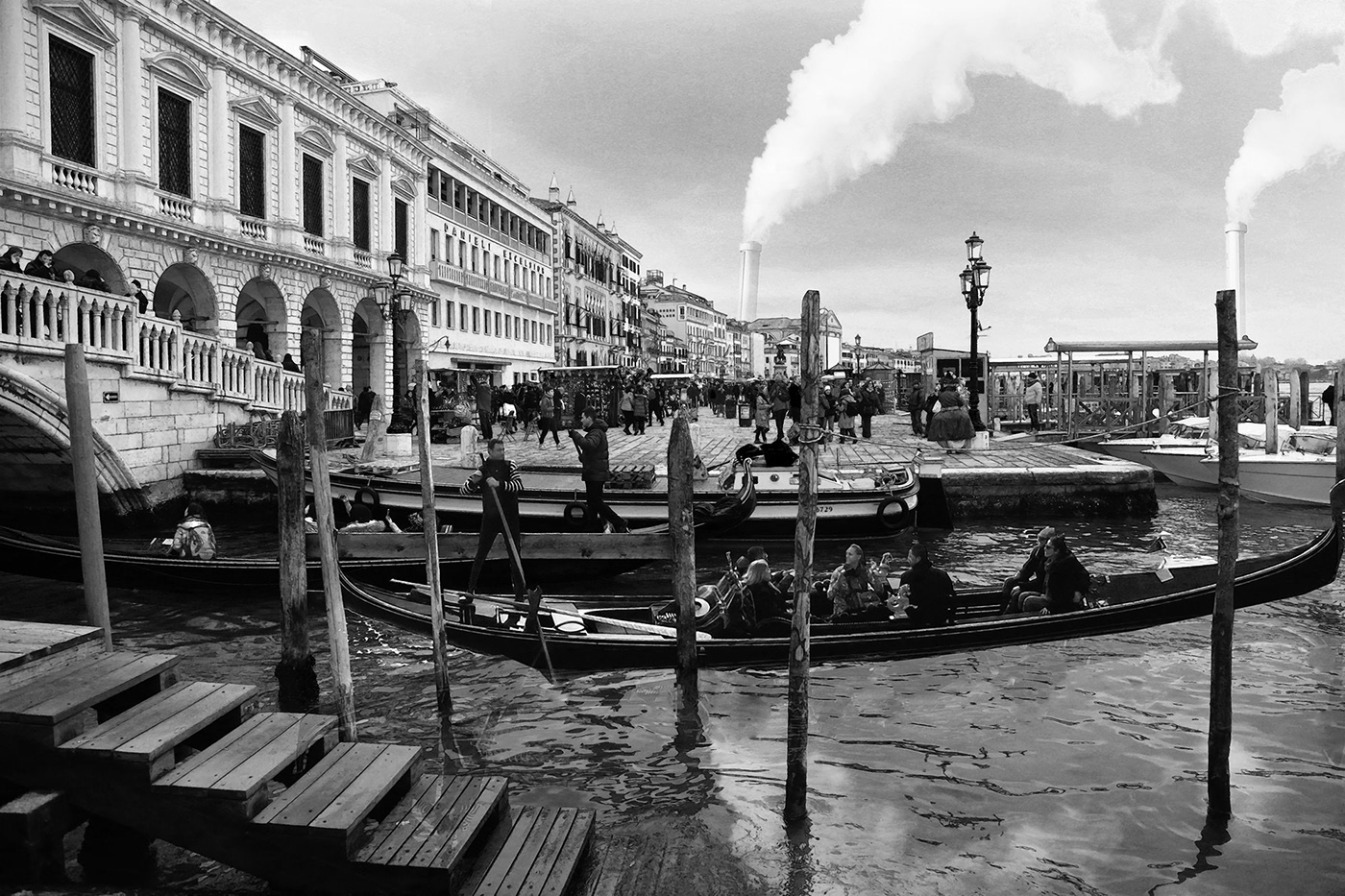 Desde el embarcadero Venecia