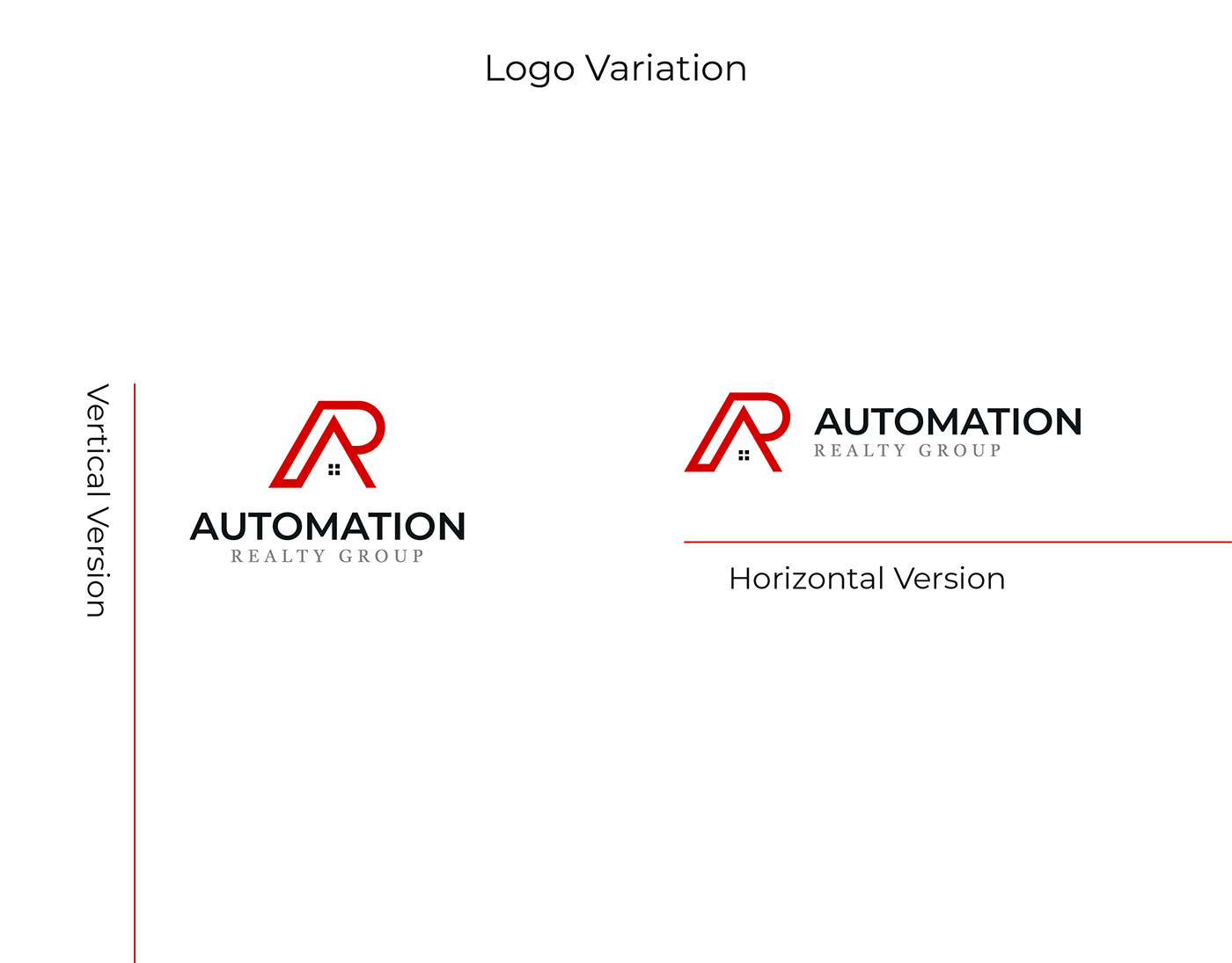 brand identity construction design logo Logo Design property real estate redesign visual identity