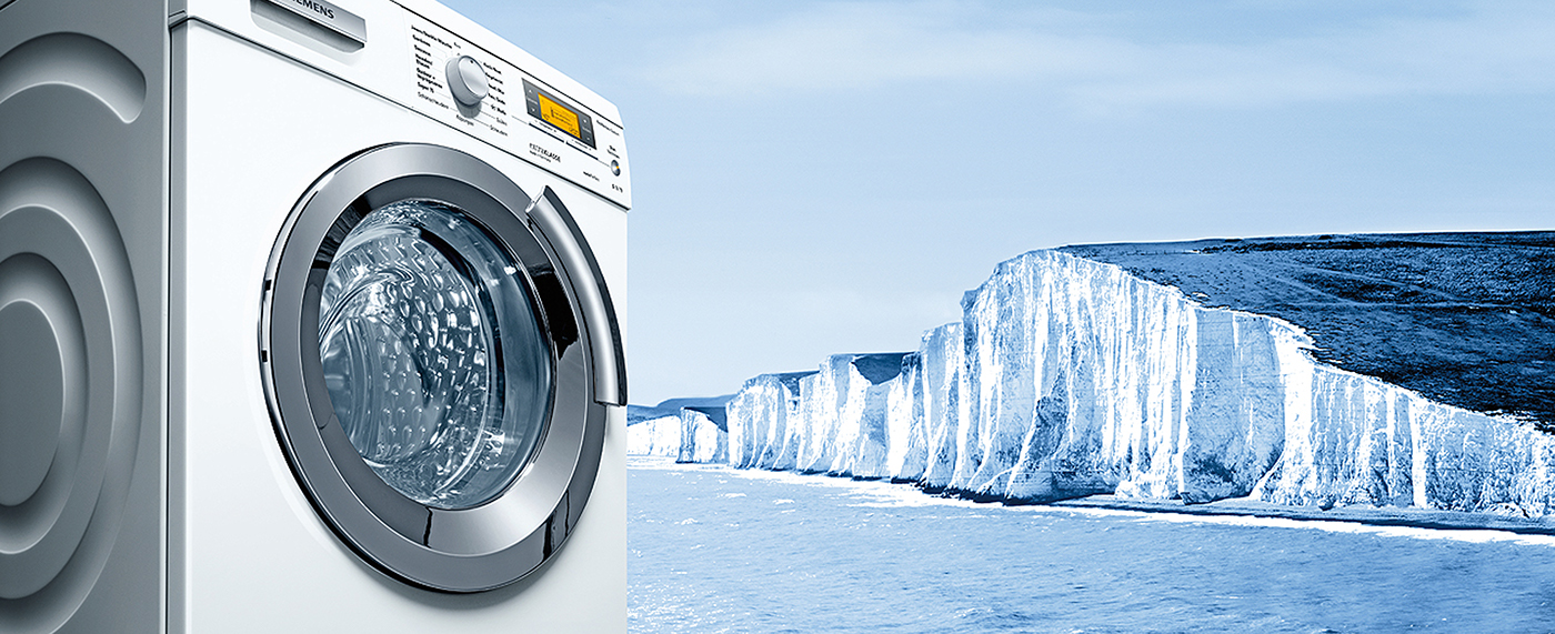Siemens Waschmaschine hausgeräte dover fotografie Washing machine laundry clean editorial magazine ad ads