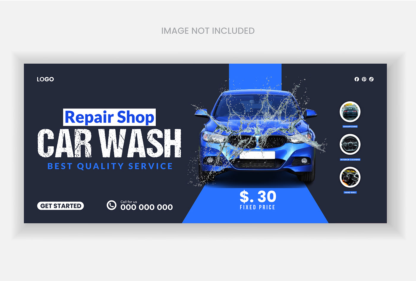 car wash automobile Vehicle automotive   car repair Mechanic Repair Auto Web Web Banner