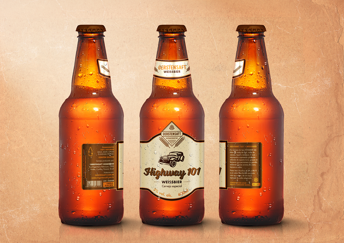 homebrew beer identidade identity visual graphic rótulo Label corporate