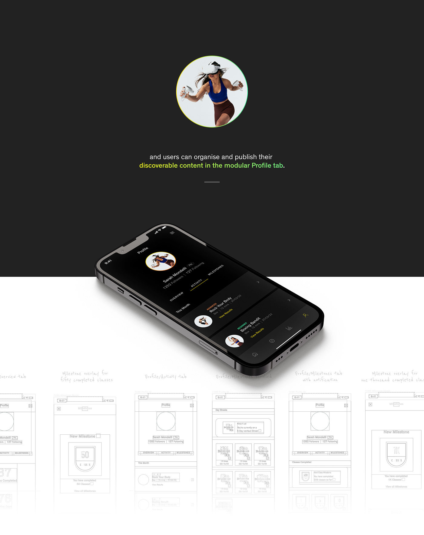 app data visualization digital fitness Mobile app sports ui design user experience user interface