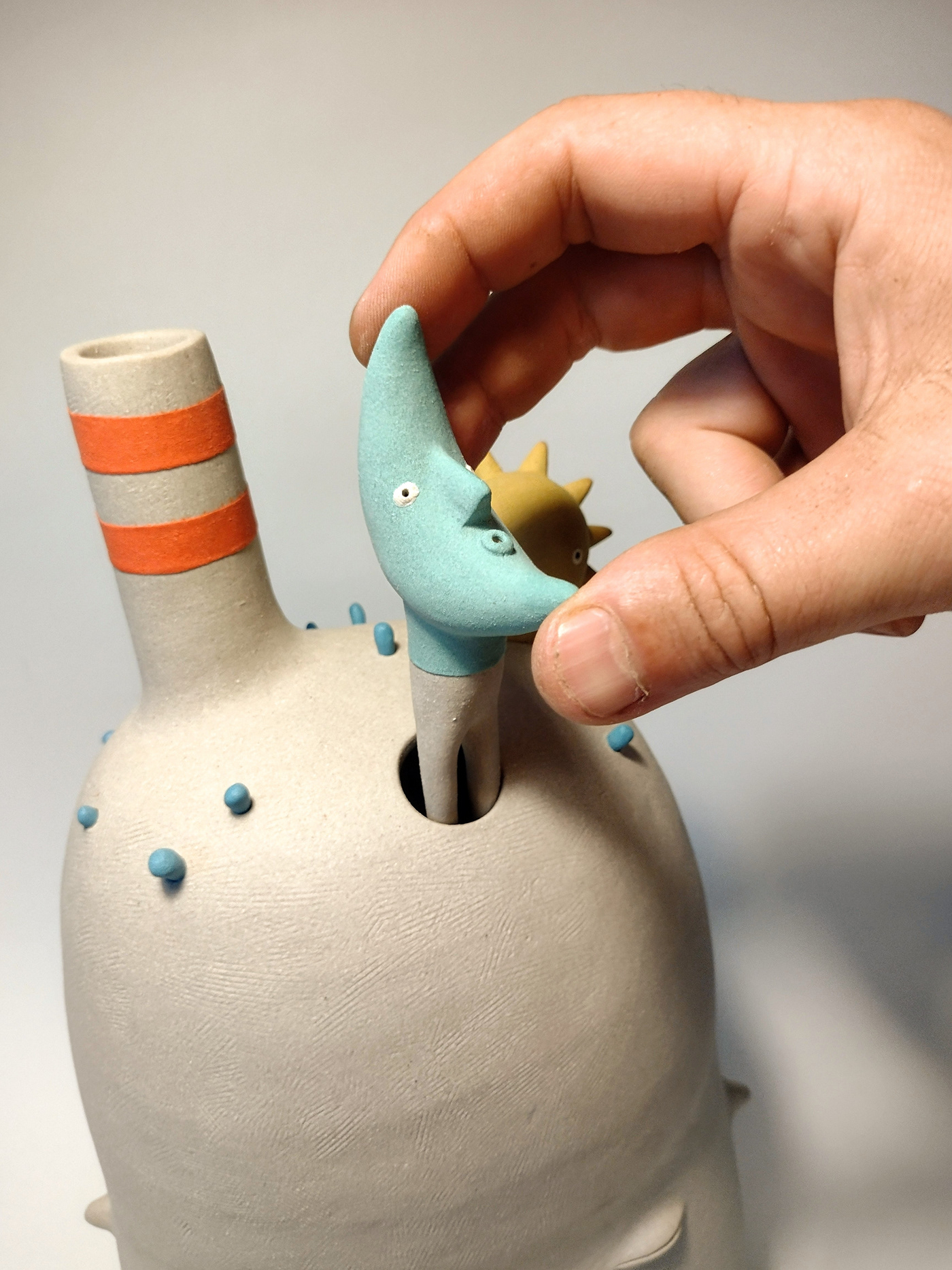 ceramica escultura gres jugueteartístico