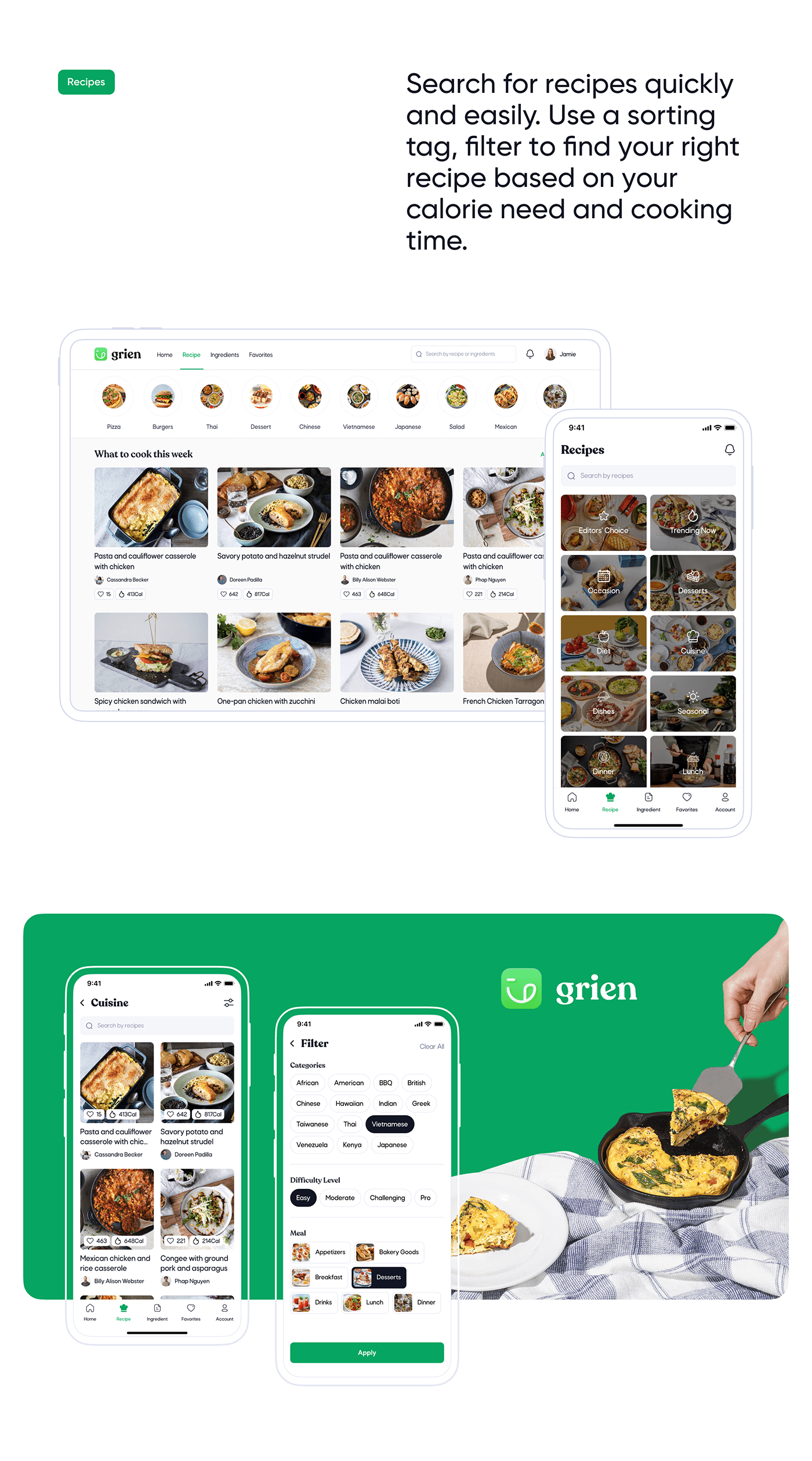 app design cooking dashboard Food  mobile recipe ui design UI/UX user interface Web Design 