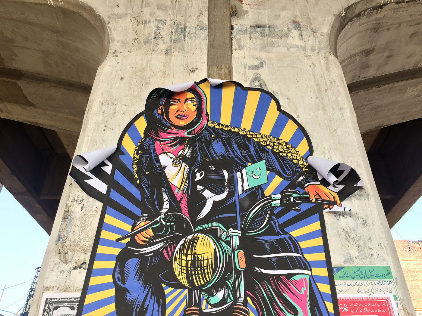 feminist high street clothes line Graffiti women empowerment