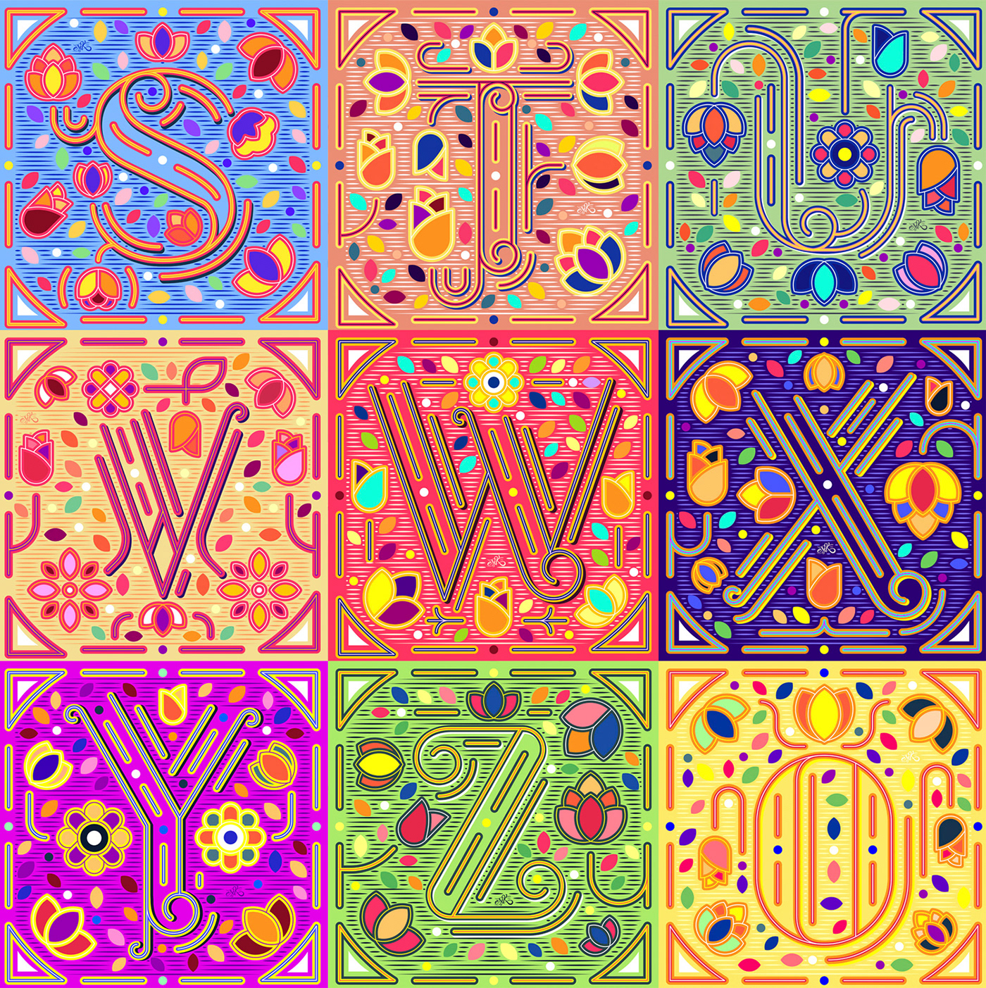 alphabet design font ILLUSTRATION  Illustrator lettering letters mexico type typography  