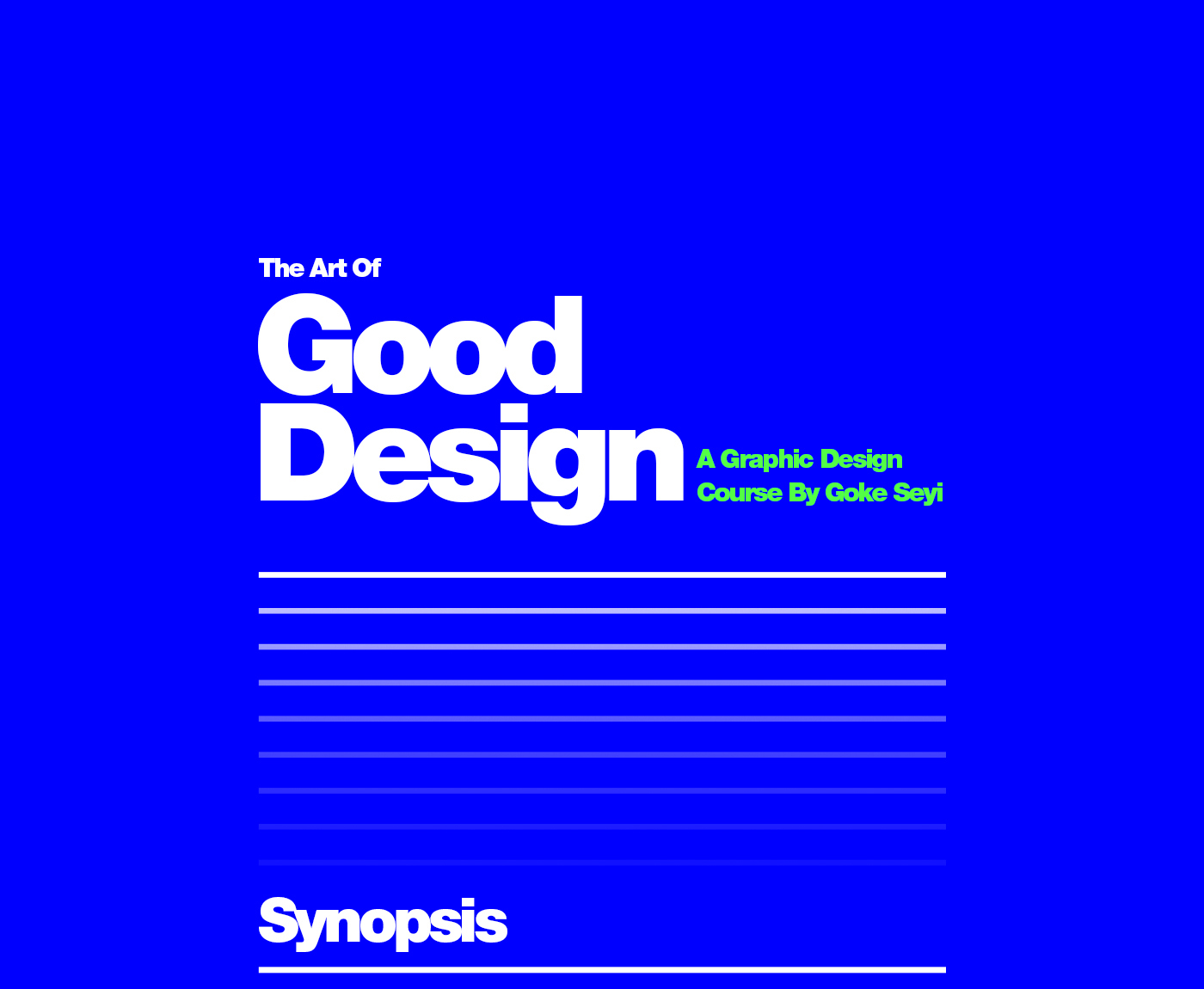 Graphic Design Course visual identity publicity graphic design 