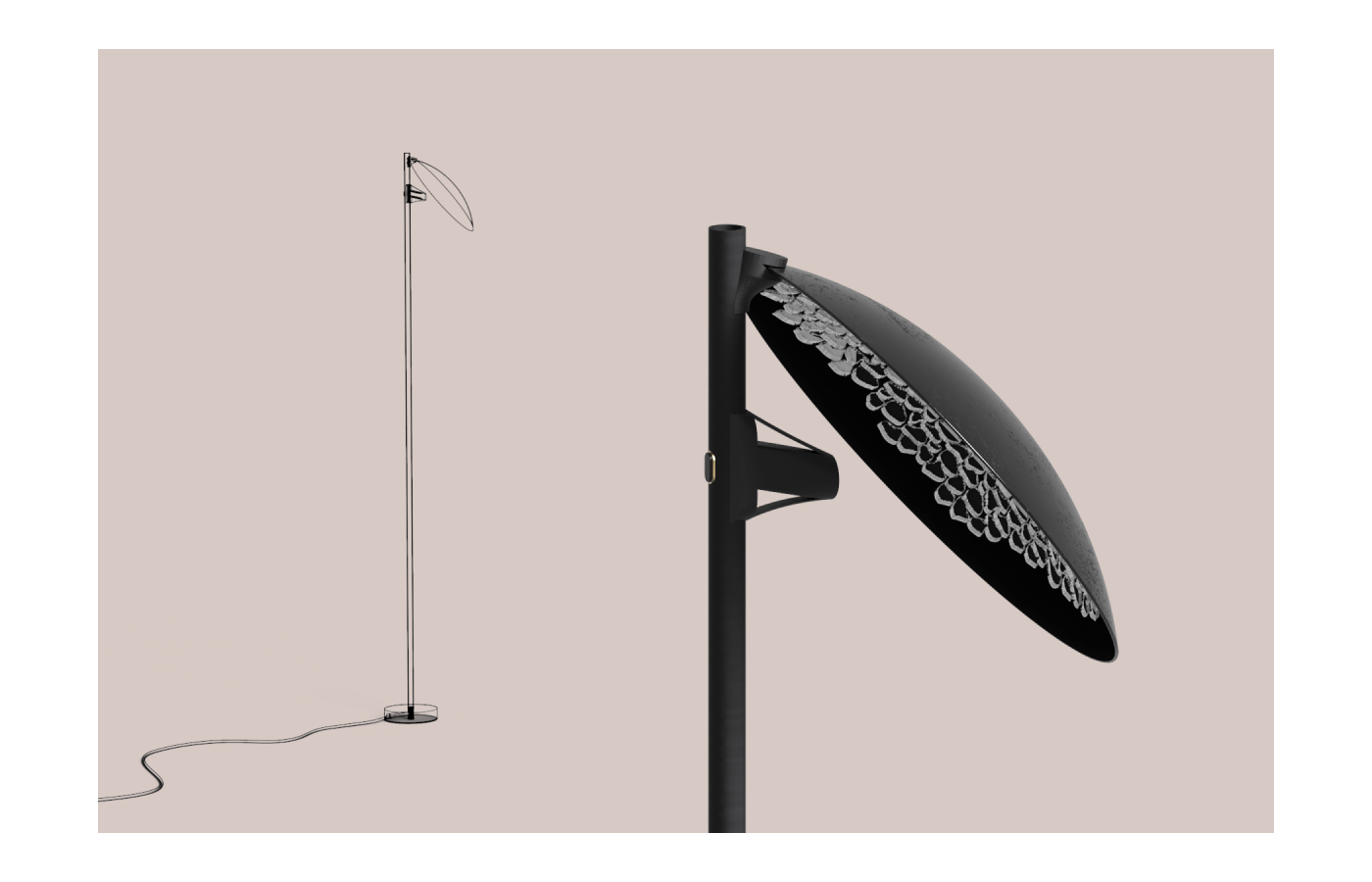 furniture home decor industrial design  keyshot lamps light product design  Renders Students Lamp