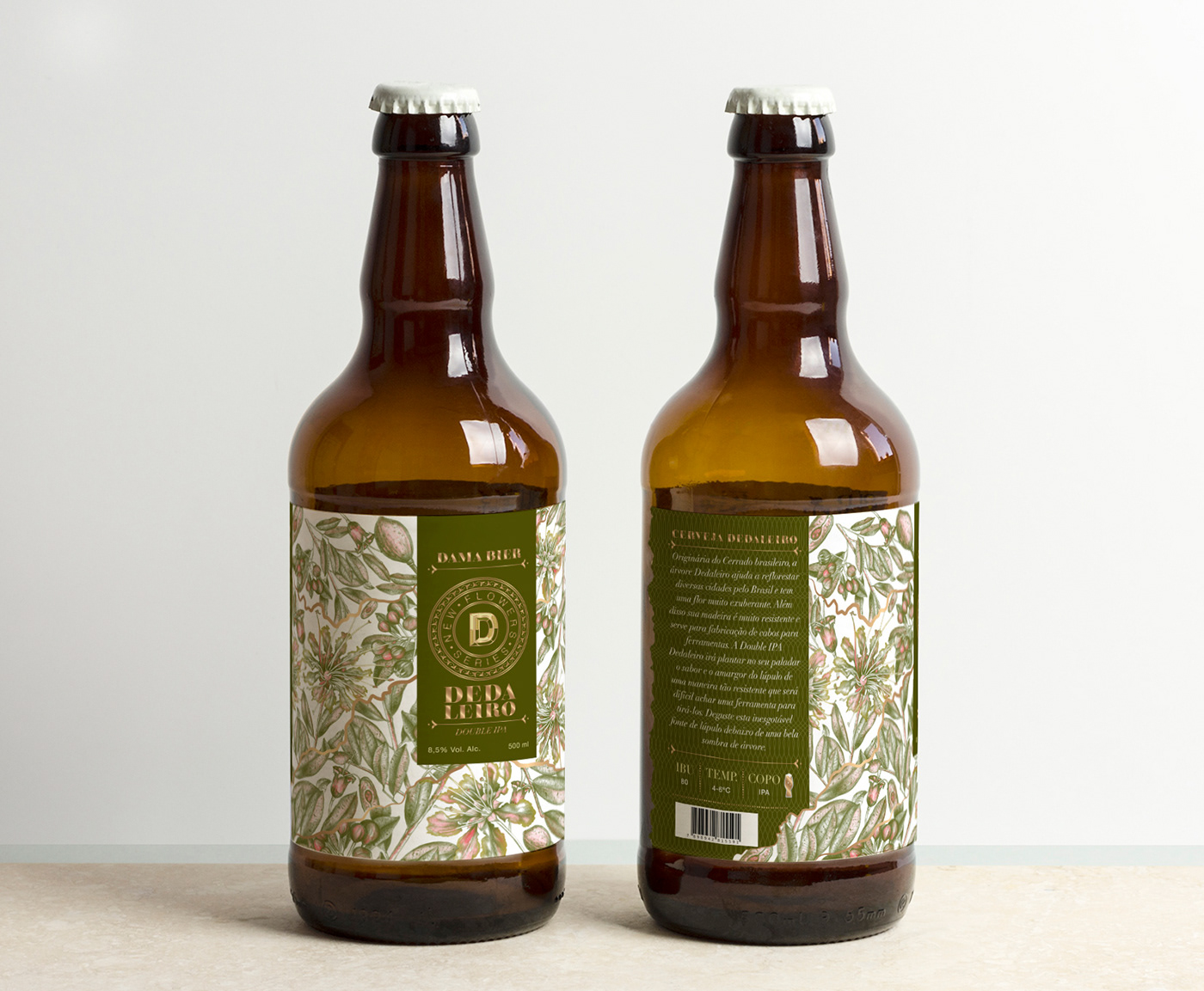 beer Beer Packaging bottle label design brewery Dama Bier Label label design Packaging product design  product packaging