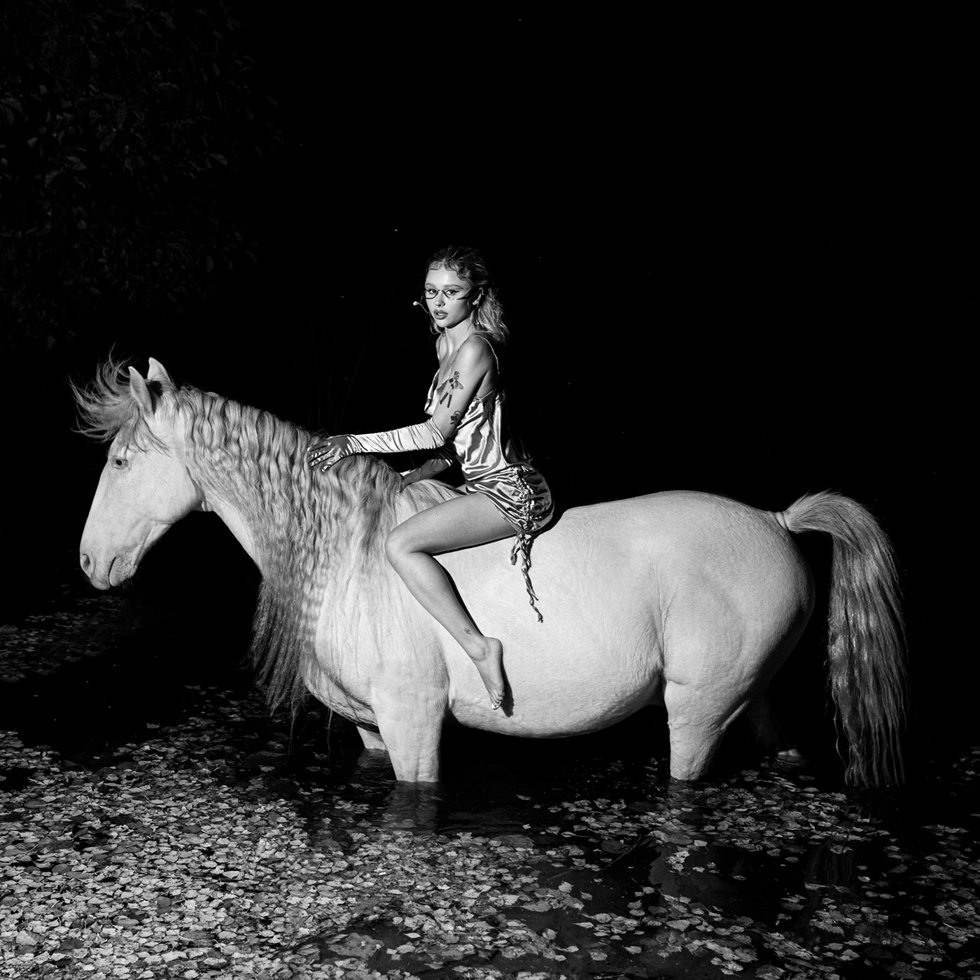 editorial fairy Fashion  horse model mood photo Photography  photoshoot portrait