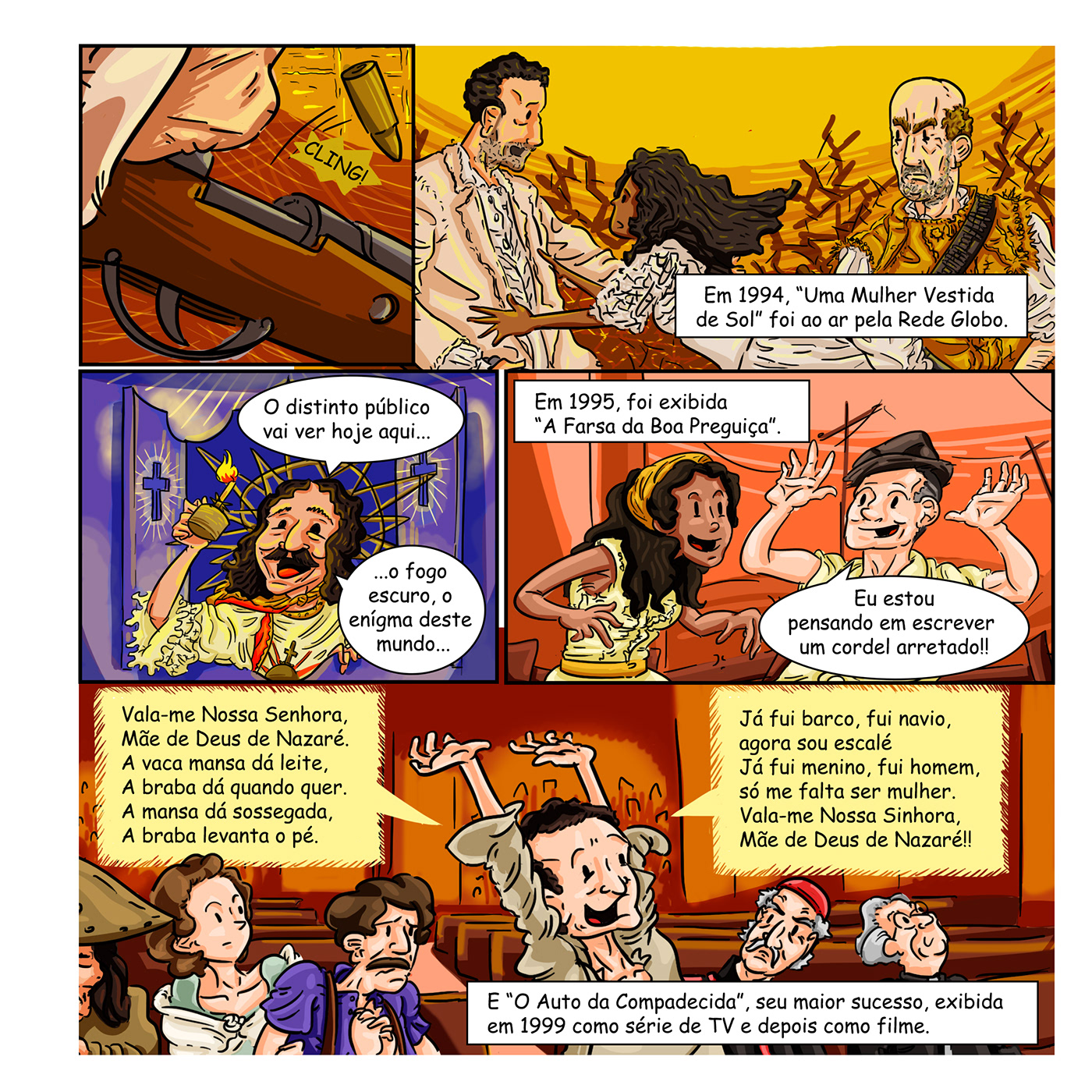Biografia cartoon digital editorial História em Quadrinhos Ilustração infantil infanto-juvenil literatura quadrinhos