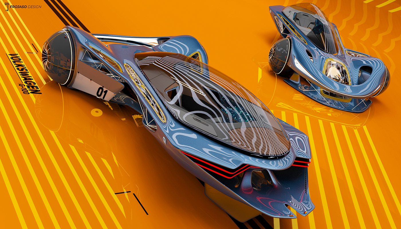 Cars concept design future product Scifi Transport volkswagen