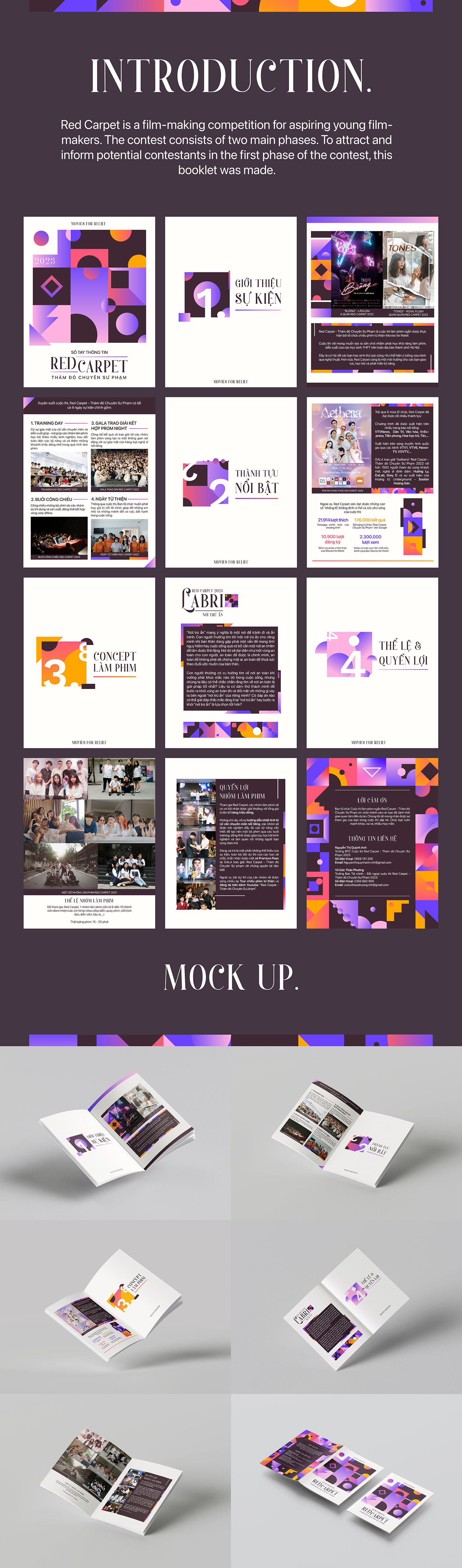 Booklet print design  typography   Student work student magazine brochure print