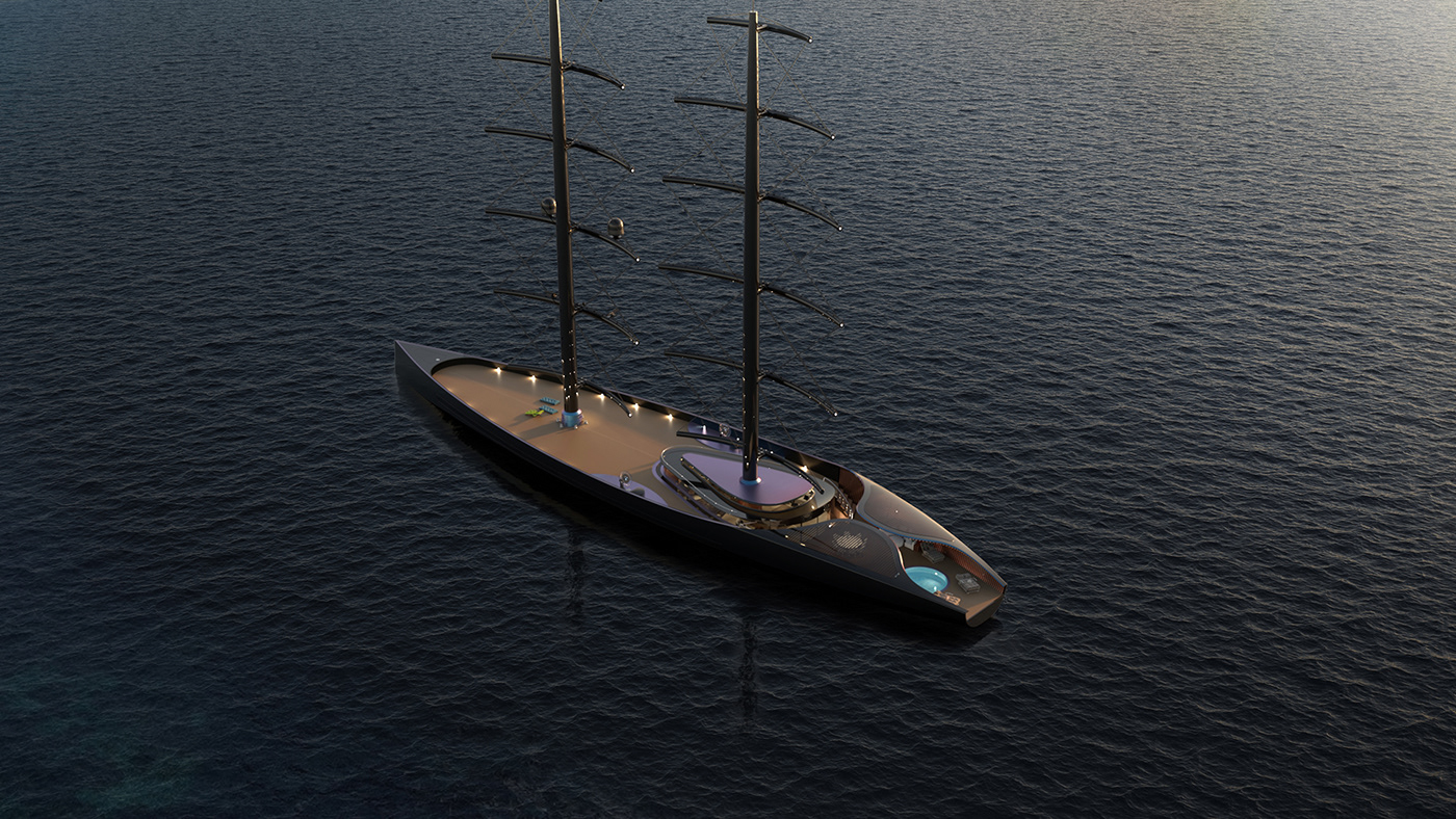 Osseo sailing yacht