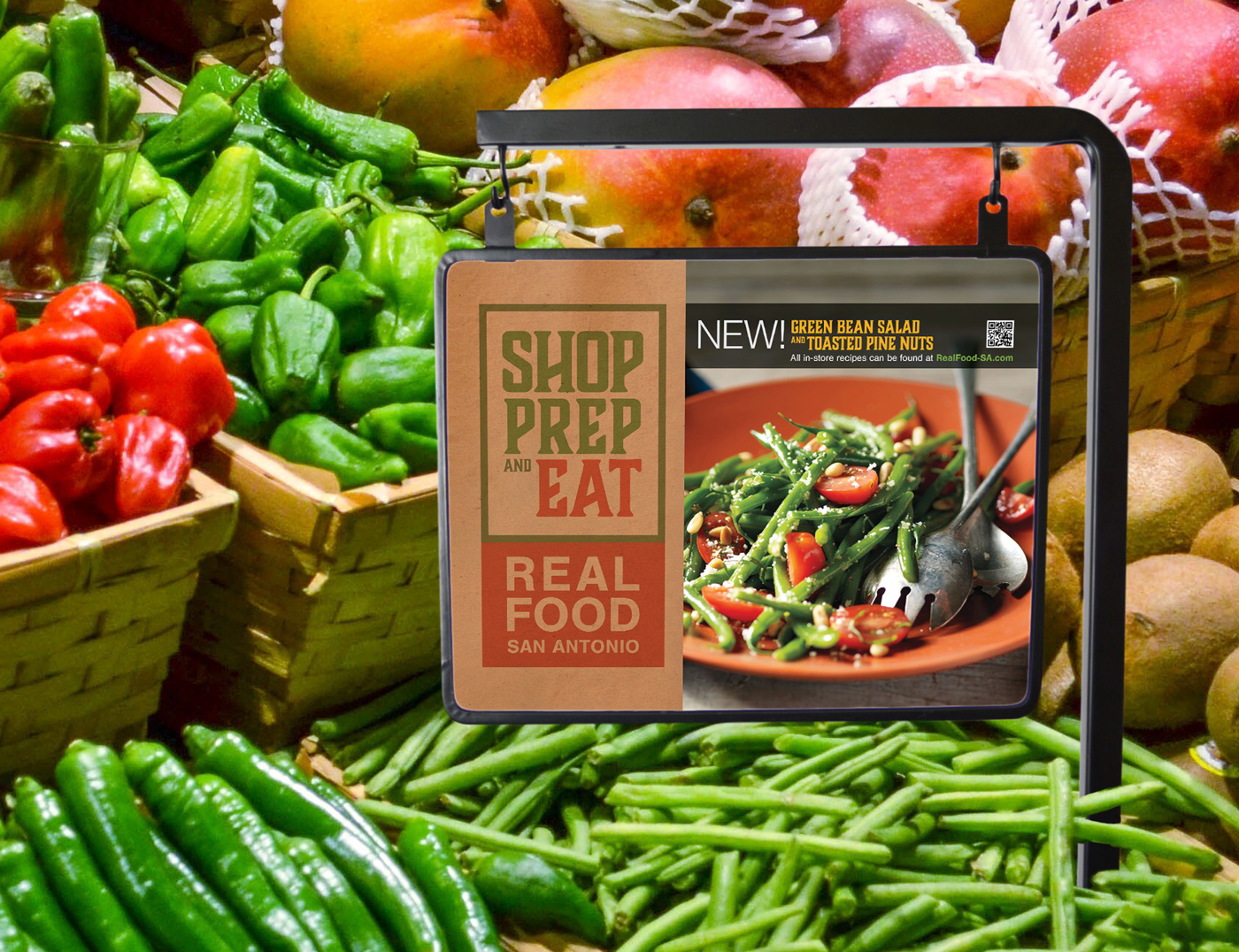 Adobe Portfolio logo development conceptualizing Healthy Living cookbook mobile web experience augmented experience san antonio texas Heath and Food