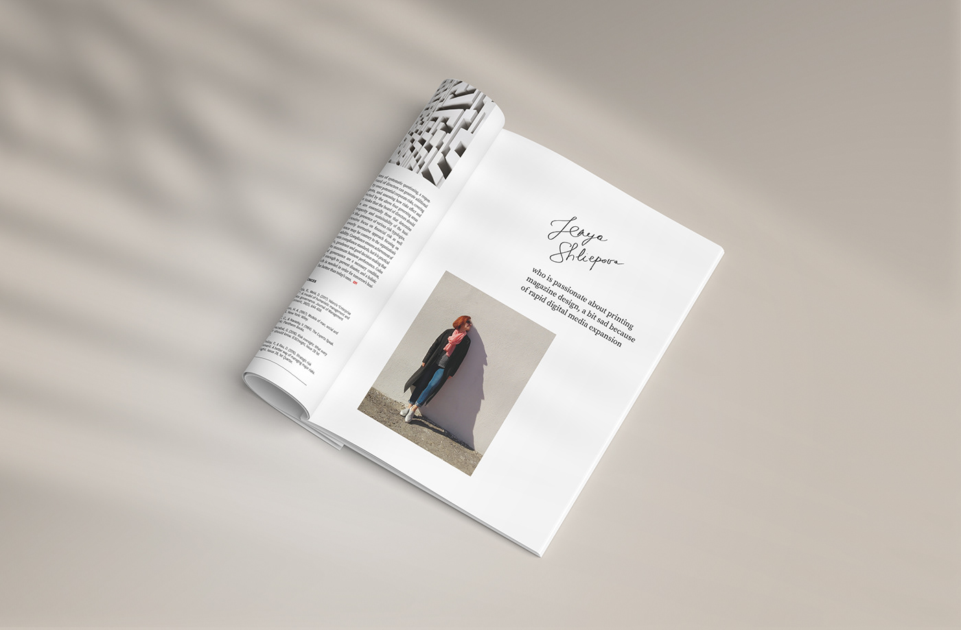 magazine journal periodics Design Layout book brochure design economic design indd layout