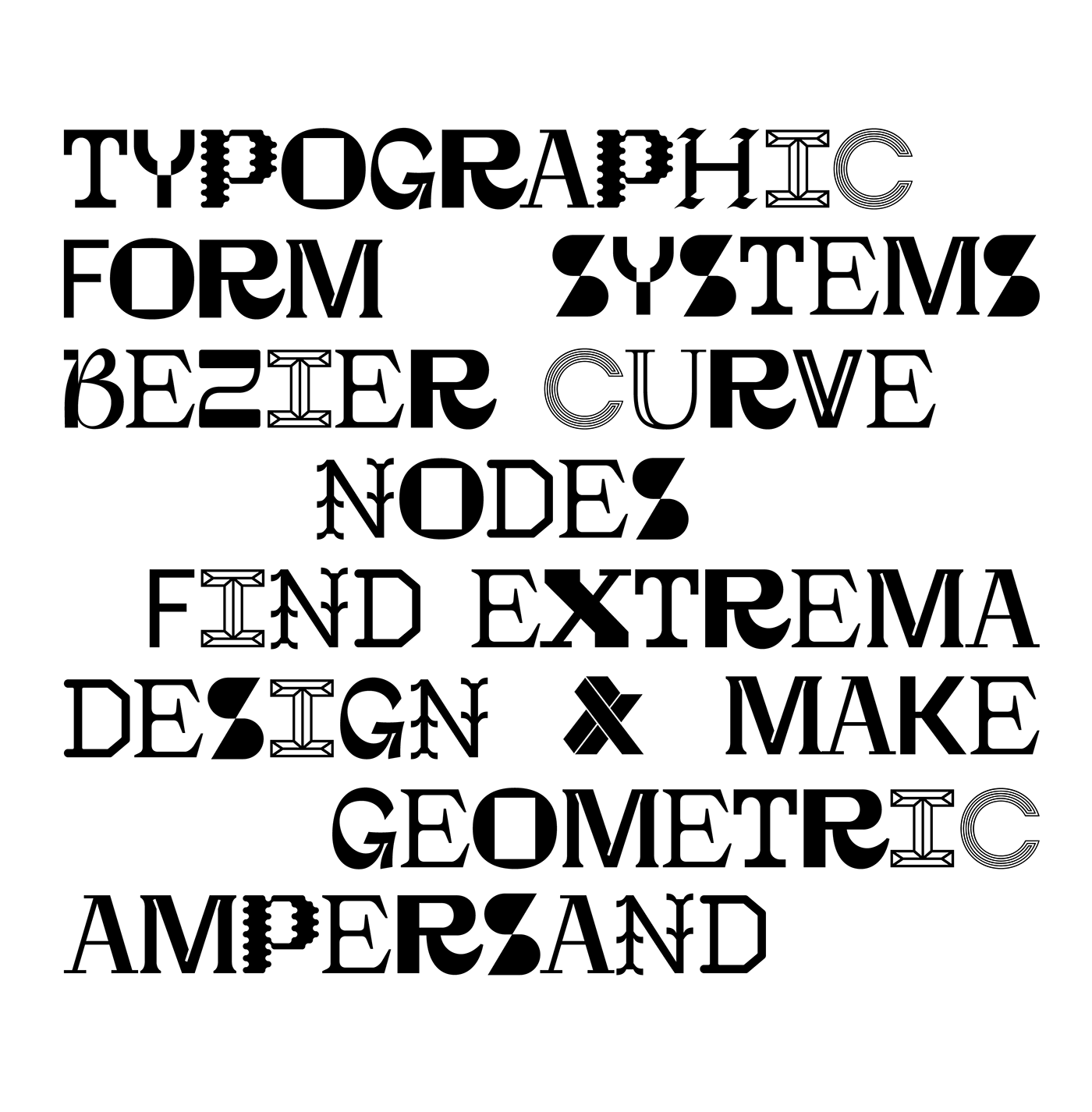 36 days of type 36 hours of type exercise glyphs letterforms purple thirty-six type design typography   variable