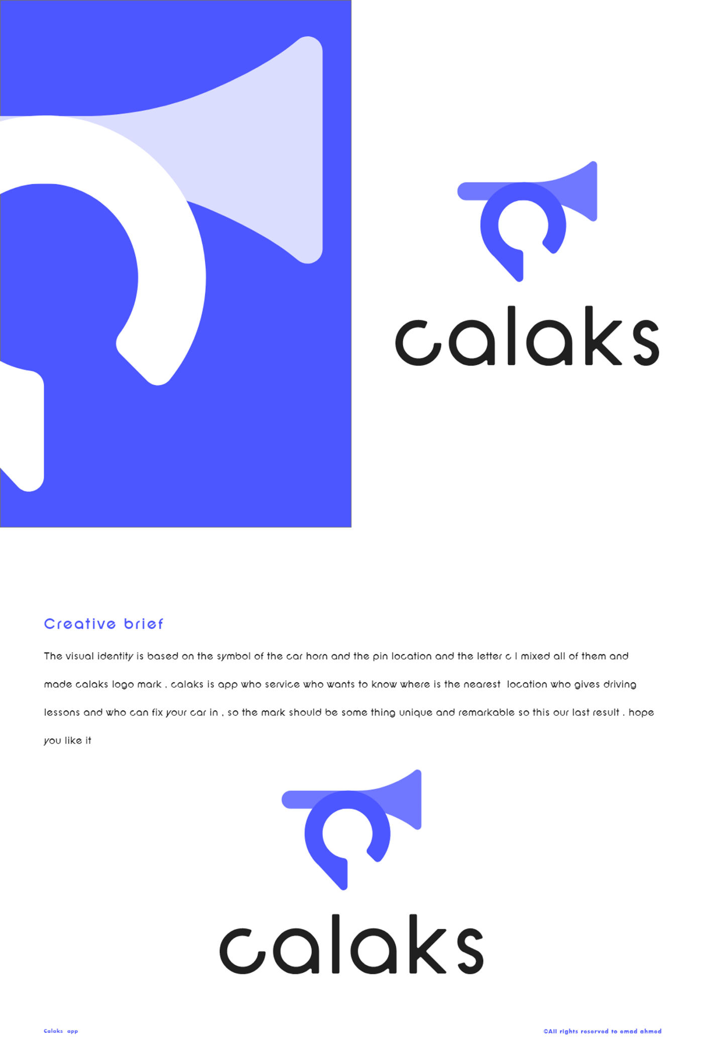 brand branding  design designer identity logo logofolio app icon blue