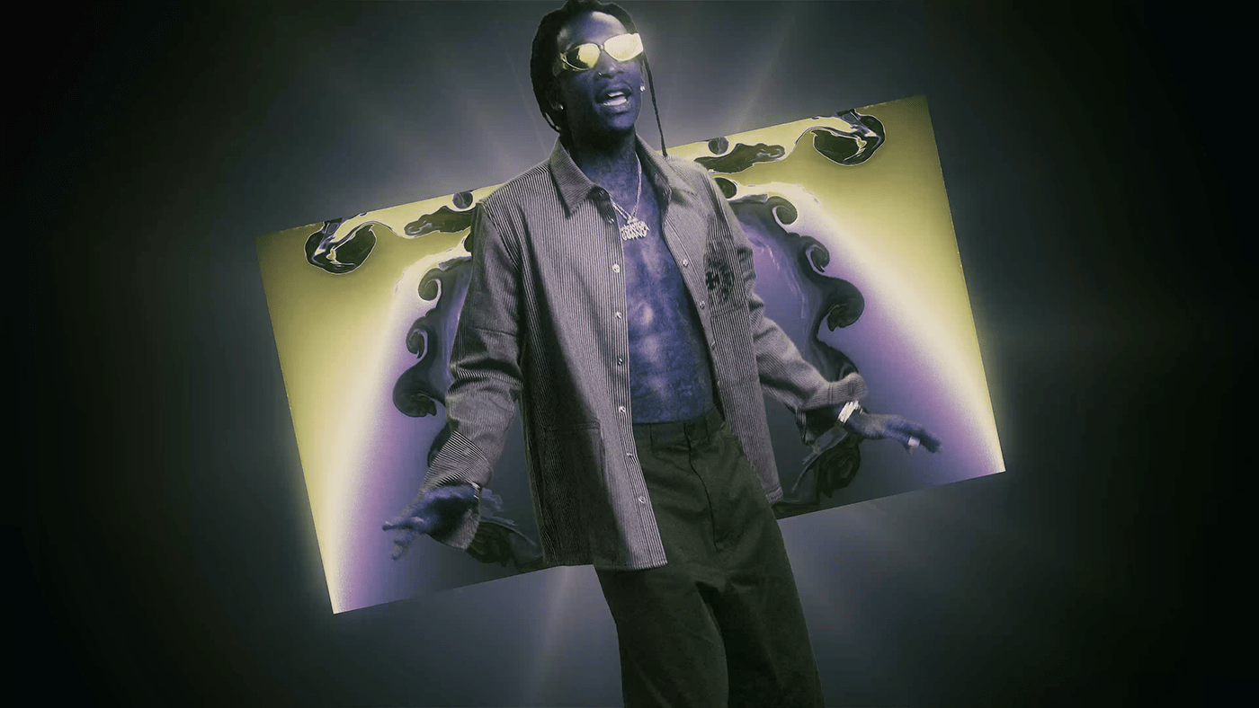 chromatic fluids gradients grif hiphop music video shanegriffin simulation trippy Wiz Khalifa