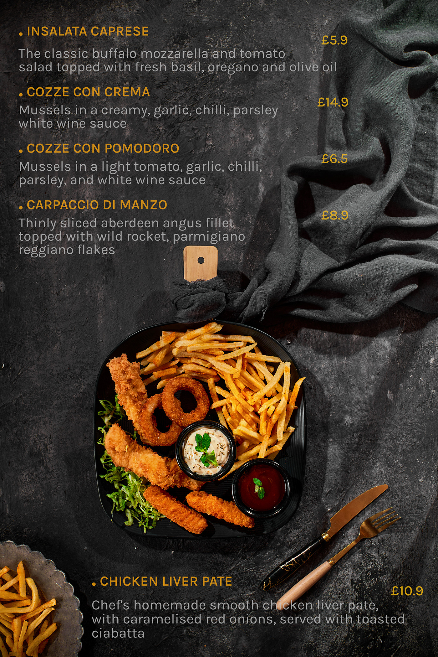 food photography food styling foodstylist Italian food menu shoot Pasta Pizza steak burger oriental