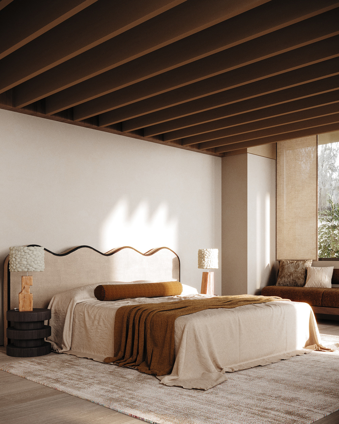 interior design  archviz art deco corona render  eclectic home interior home design 3ds max living room design bedroom design