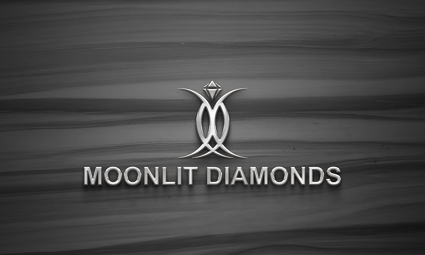 logo logodesign Logotype diamond  Jewellery gold vector adobe illustrator Brand Design visual identity