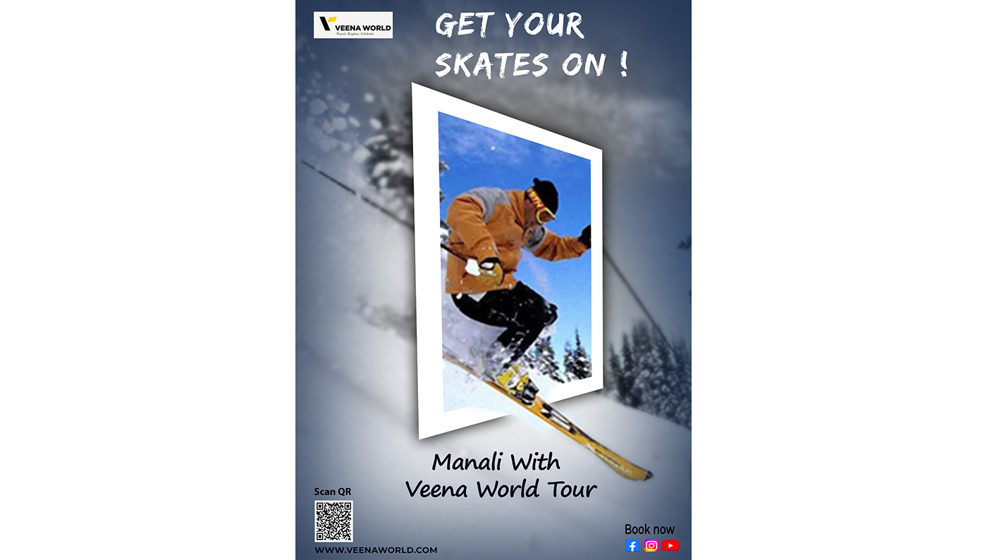 Image may contain: cartoon and skiing
