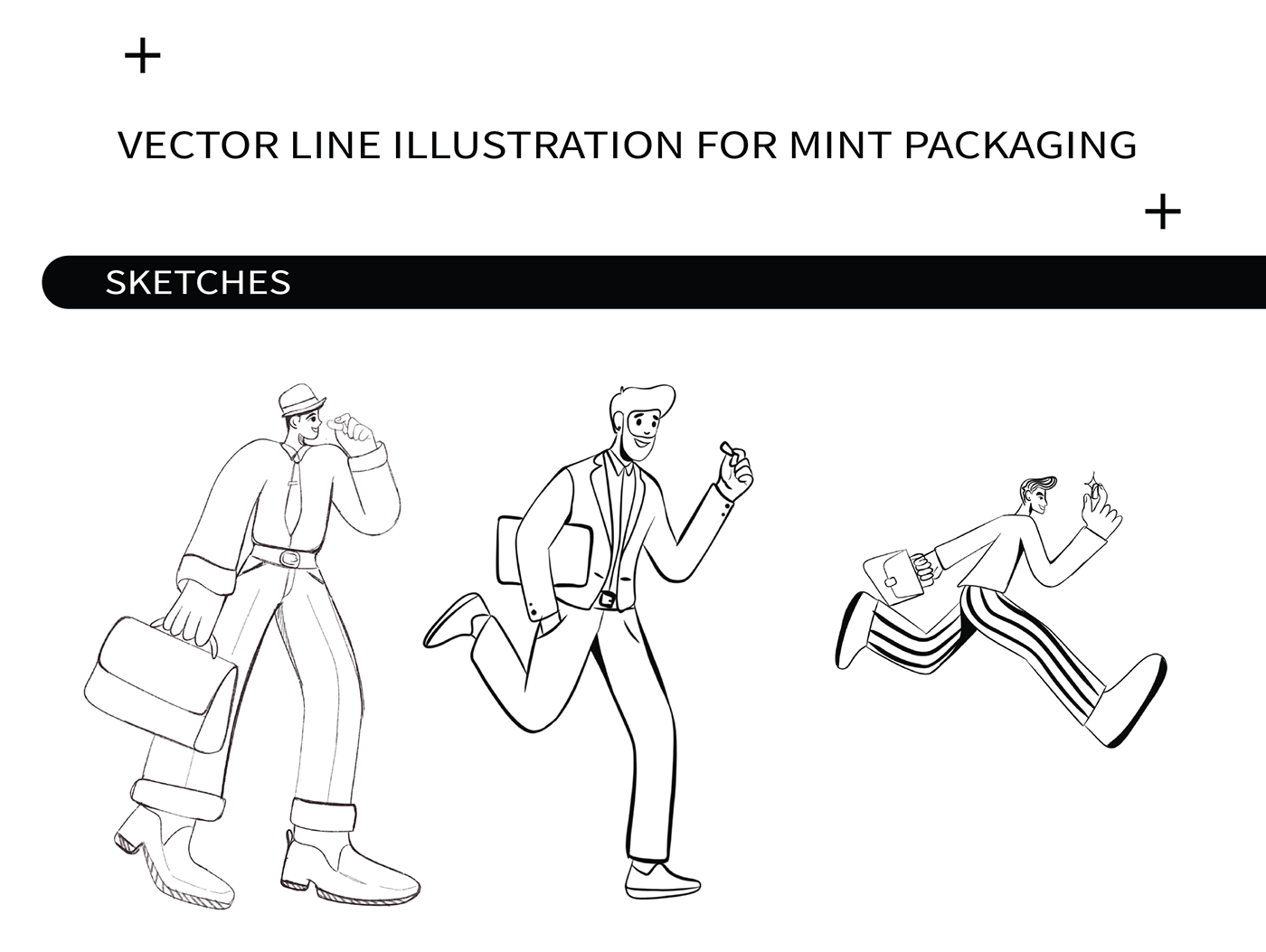 Packaging adobe illustrator ILLUSTRATION  Digital Art  Character design  line vector sketch Drawing  digital illustration