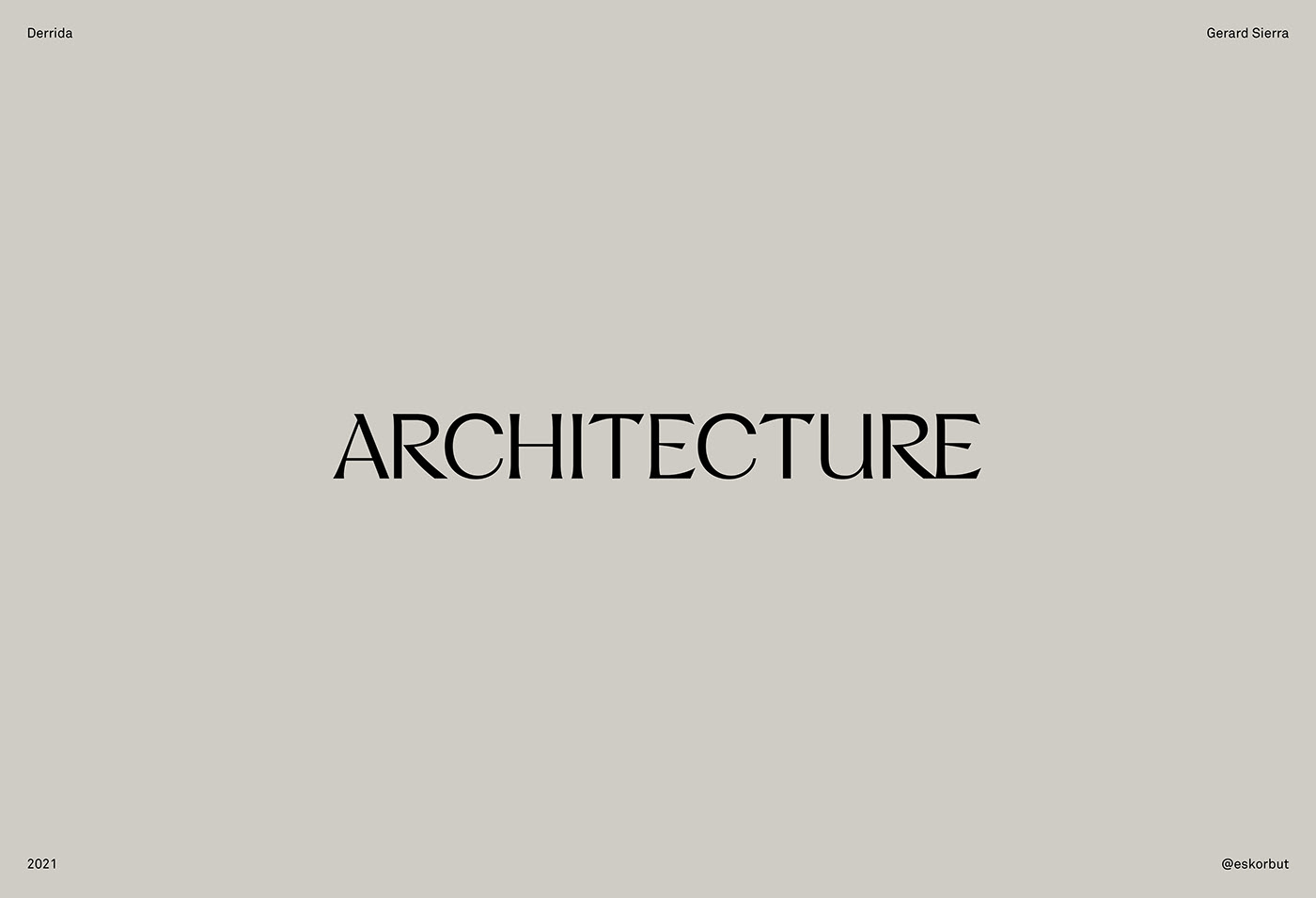 architecture barcelona brand carving Display font Ligatures modern Opentype Typeface
