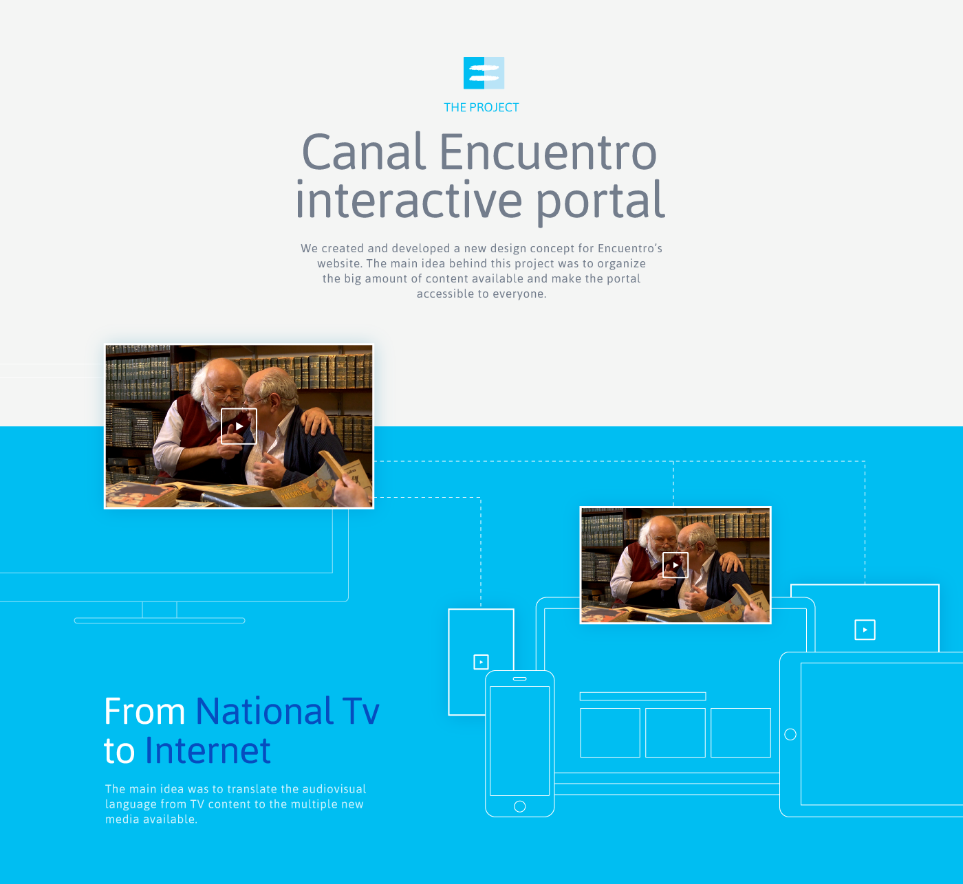 Website Web tv television Education educational digital Website online tv argentina