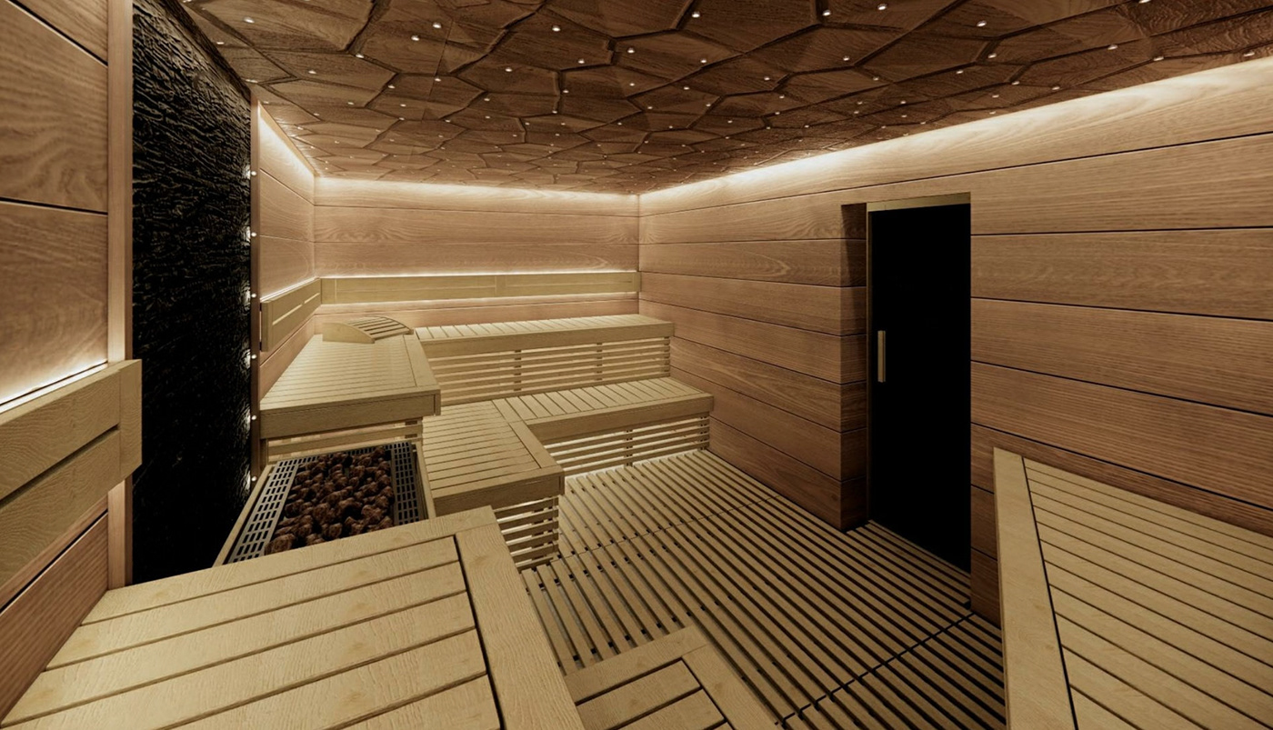 architecture bath Sauna