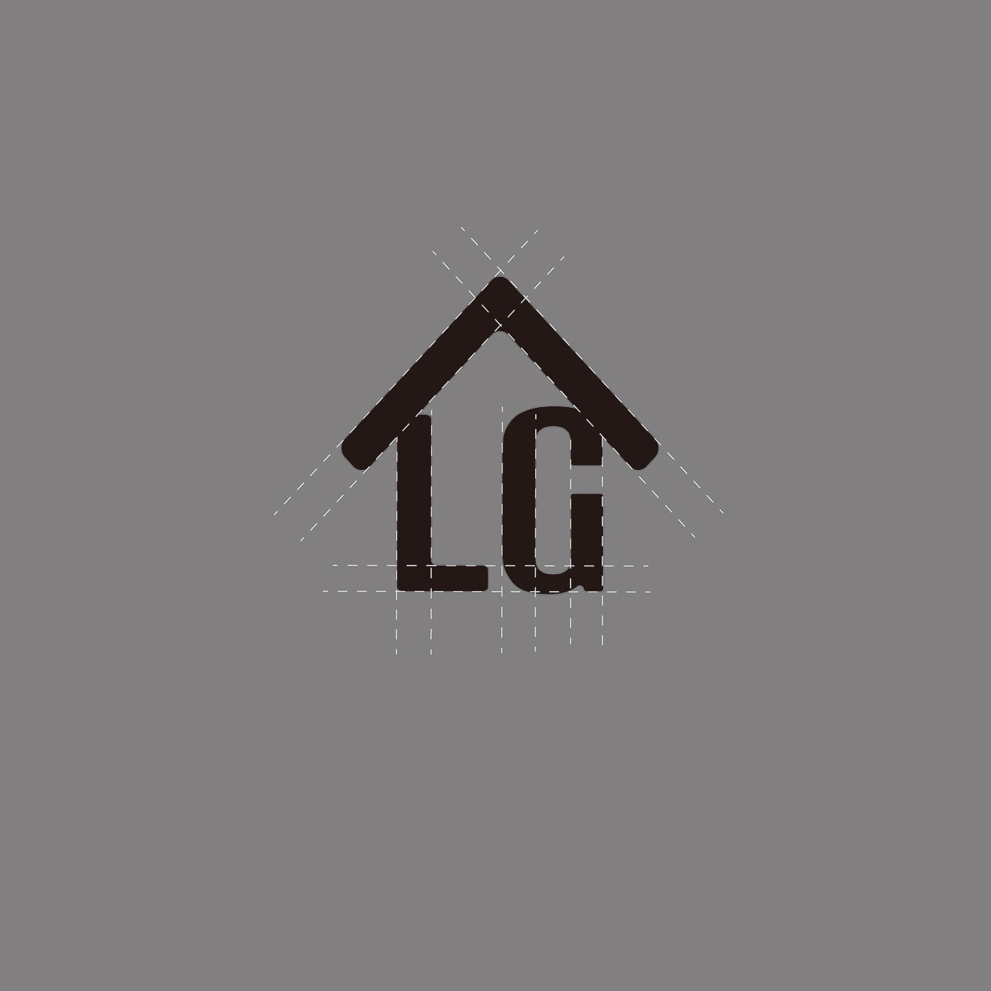 Multipurpose studio logo Logo Design identity Brand Design house home lg oldhouse