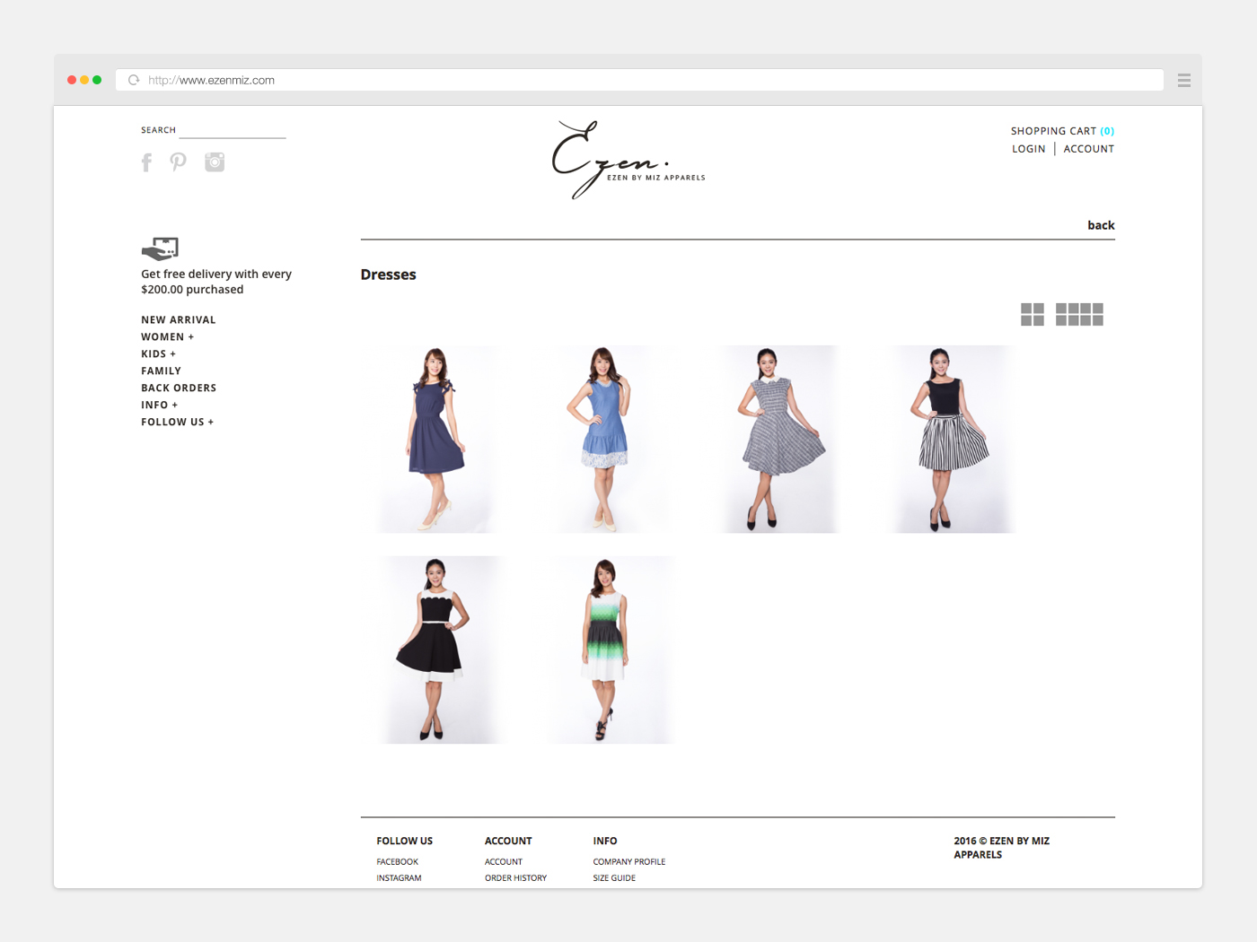 art direction brand creative fashion business wear b2c photo model Ecommerce Web Responsive graphic design Korea singapore
