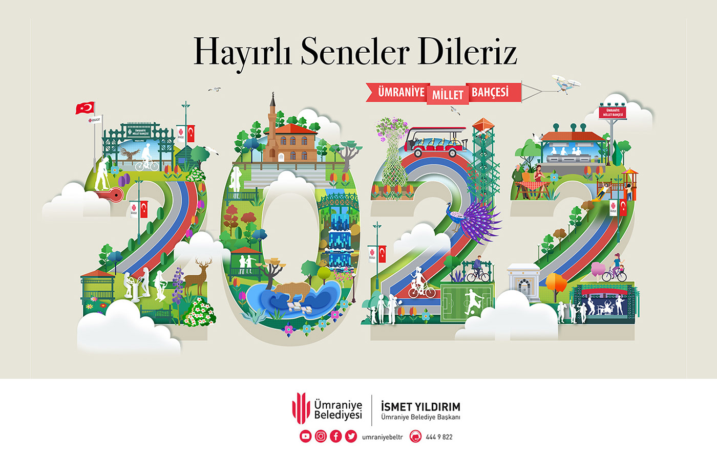 2022 Calendar 2022 design alanlar doodle doodles istanbul millet bahçesi ümraniye