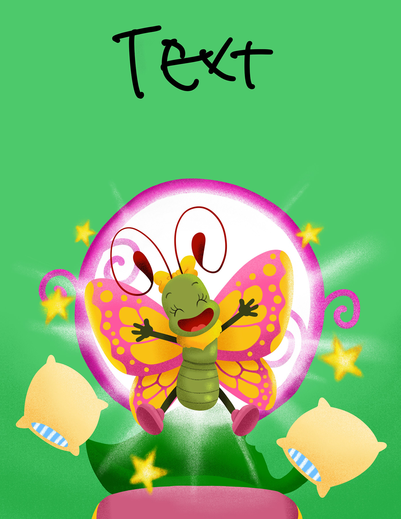 kids book children book bugs illustrations