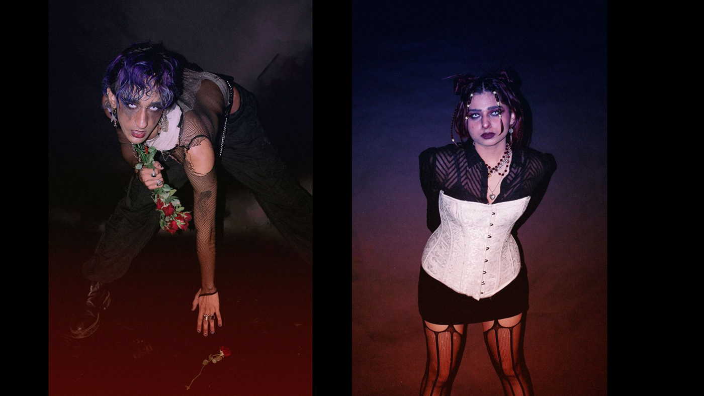kpop gothic Fashion  death editorial magazine fusion subculture Photography 