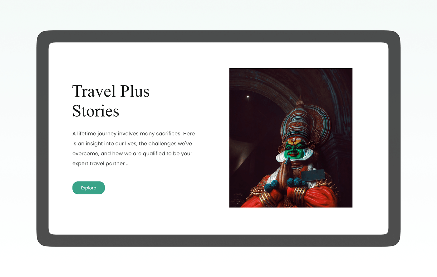 minimal tourism Travel Travel Website ui design uiux user interface Web Design  Website Website Design