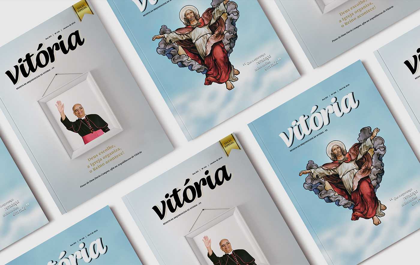 church diagramação InDesign magazine Mitra Paulo Arrivabene pauloarrivabene revista Vitoria