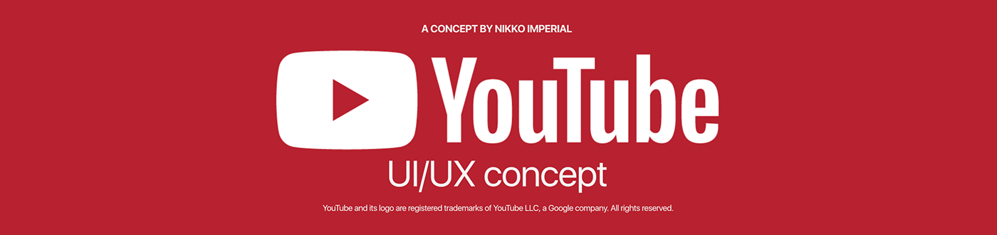 youtube windows UI ux graphic design  design app application concept