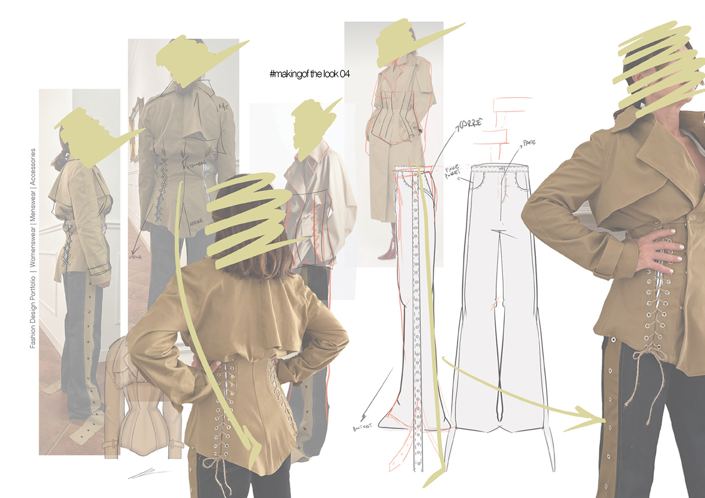 editorial fashion design moda Layout graduate Fashion  product design  accessories Clo3d 3d fashion