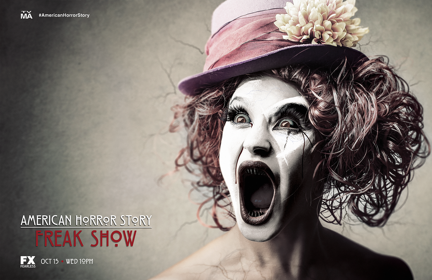 American Horror Story Freakshow Fan Poster Behance