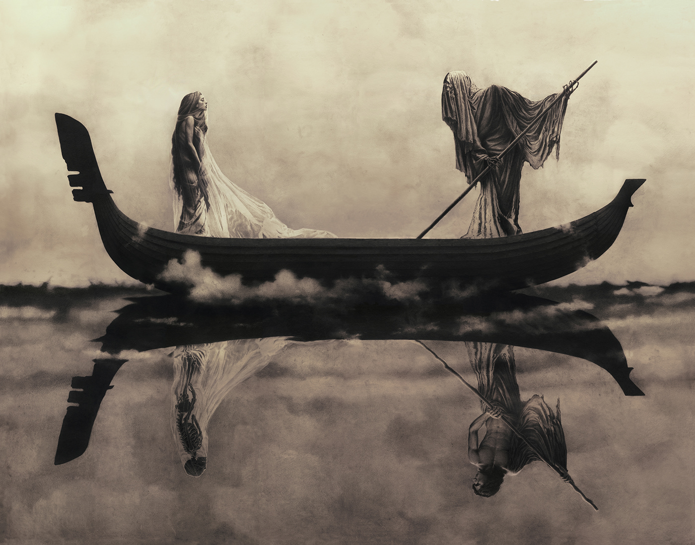 styx charon death fantasy mythology greek maiden river boat hades