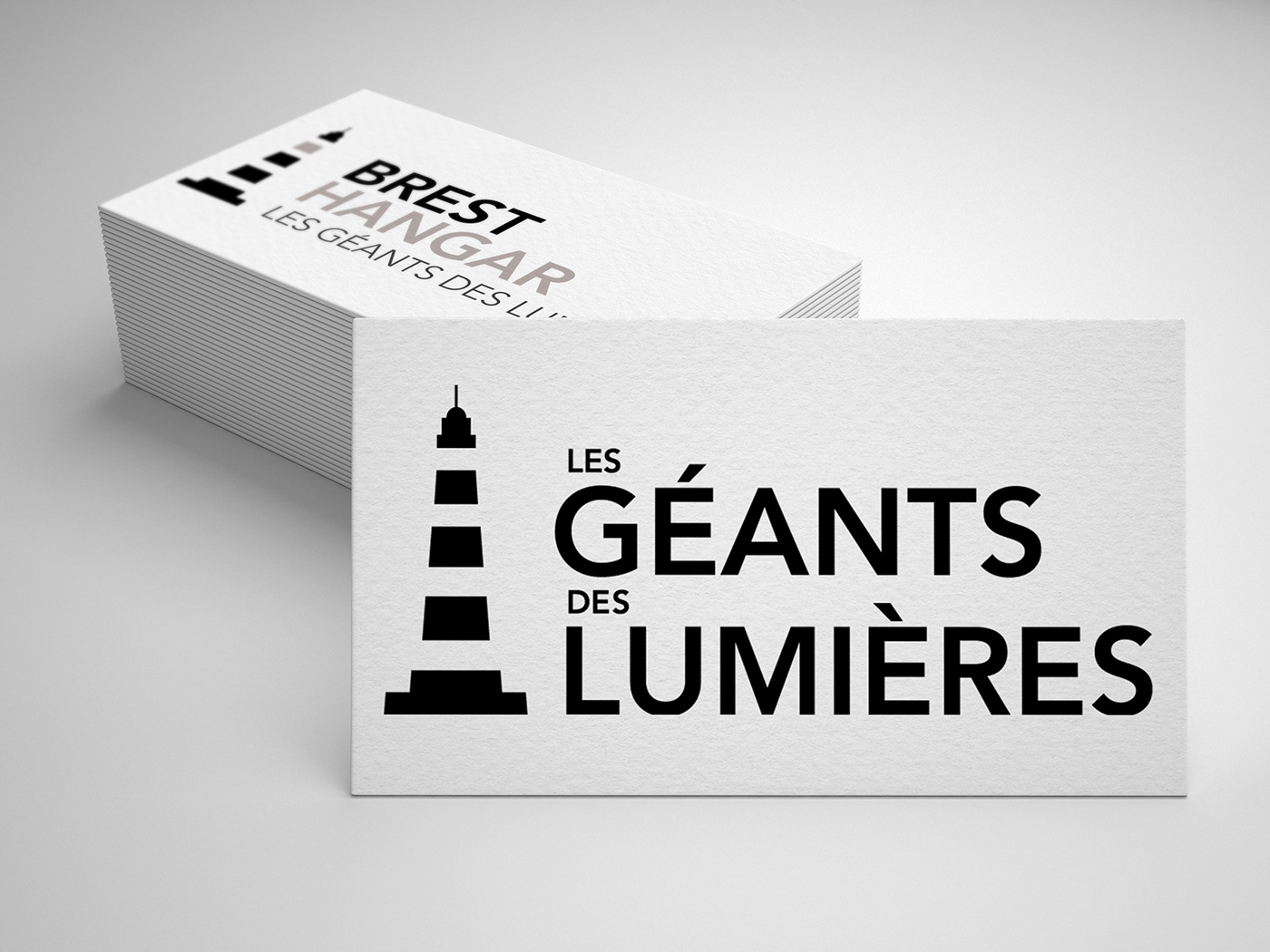 Brest centre Centre national géant identité visuelle logo Logotype lumière phares
