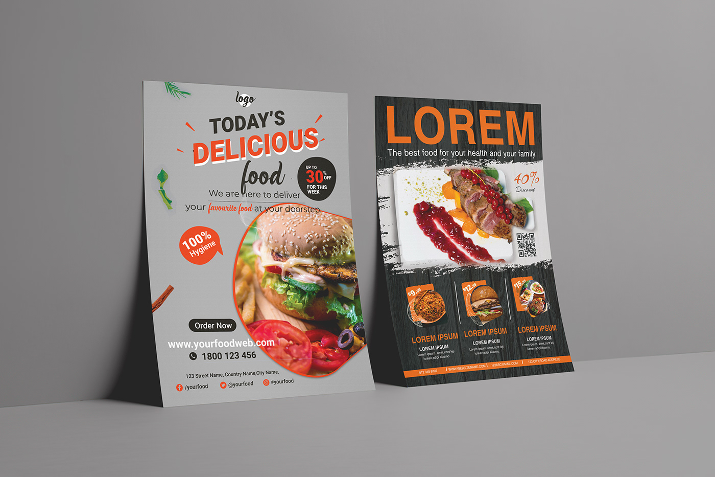 Flyers are usually printed on both sides and contain information 
about a product or event. They are