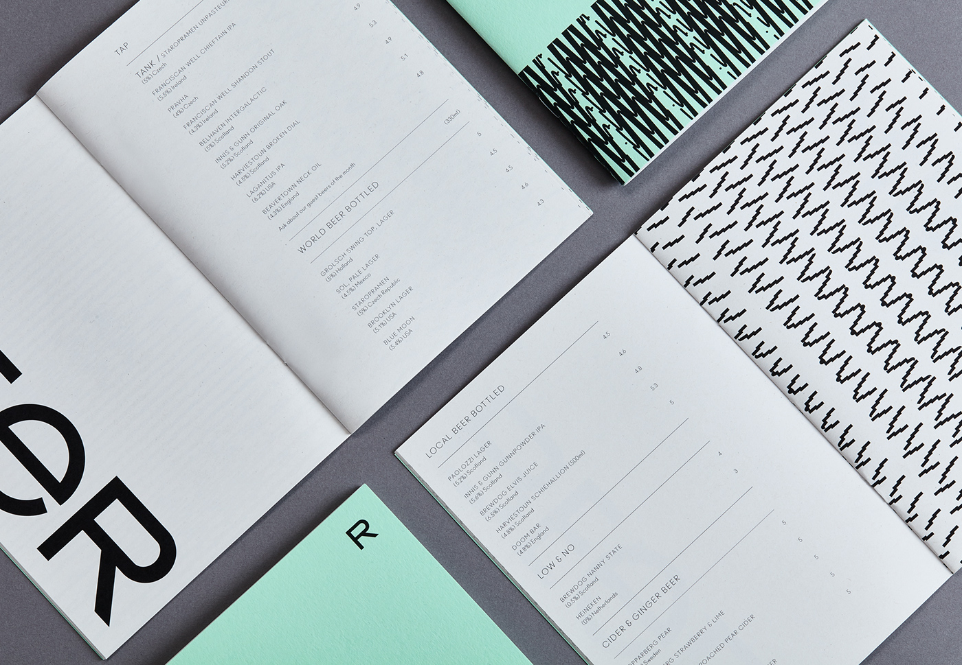 design identity brand typography   restaurant branding  pattern marque menu Stationery