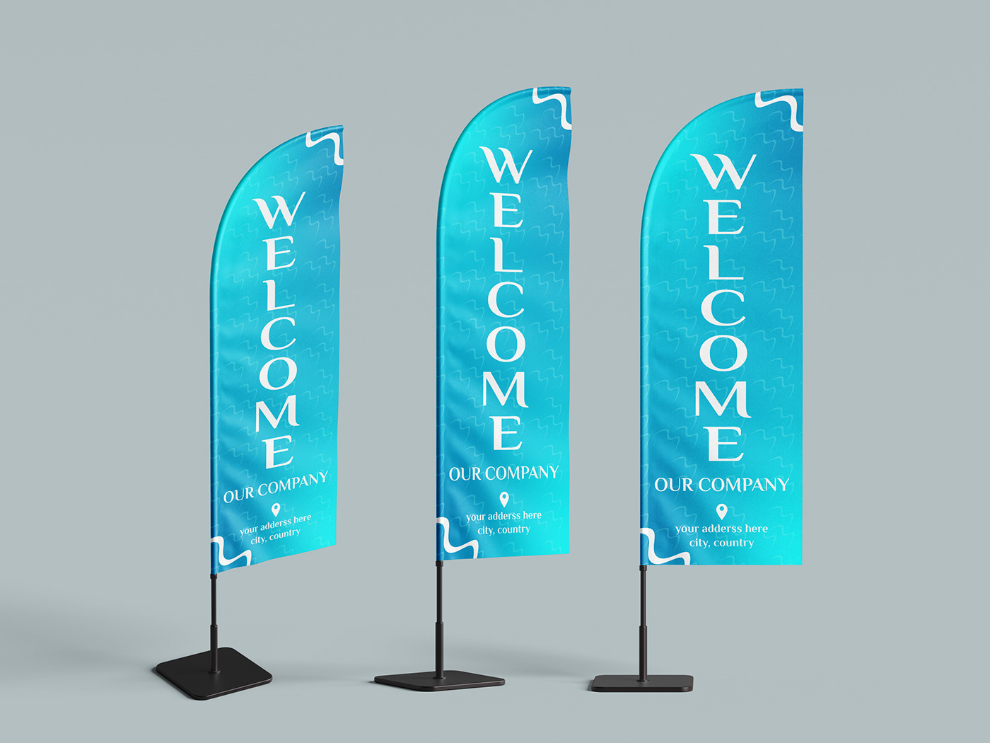 feather flag feather flags Signage identity flags print Feather flag banner feather flag design Welcome  Flag Welcome Feather Flag
