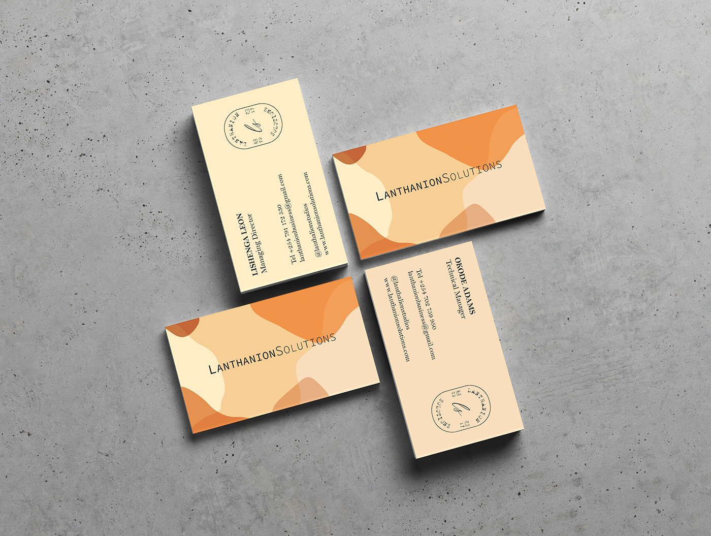 Business Cards graphic design  branding  brand identity